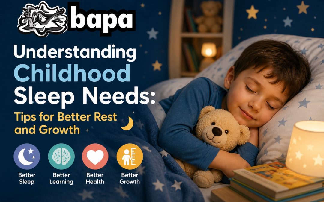 Understanding Childhood Sleep Needs: Tips for Better Rest and Healthy Growth