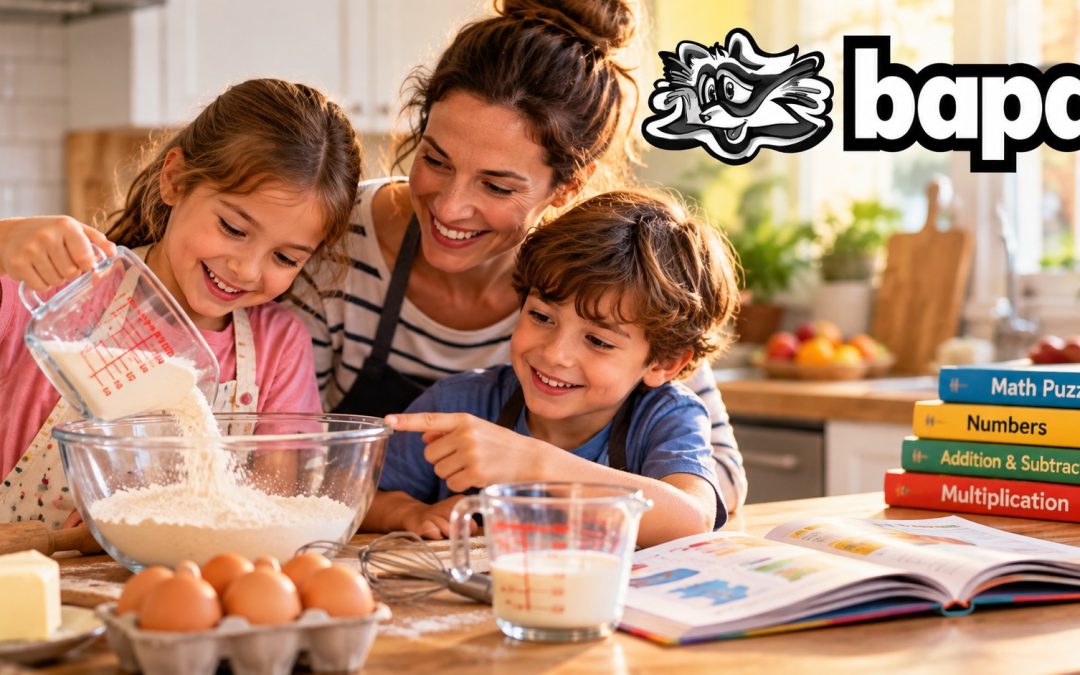 Teaching Math Through Cooking, Baking, and Family Activities, www.bapabooks.com